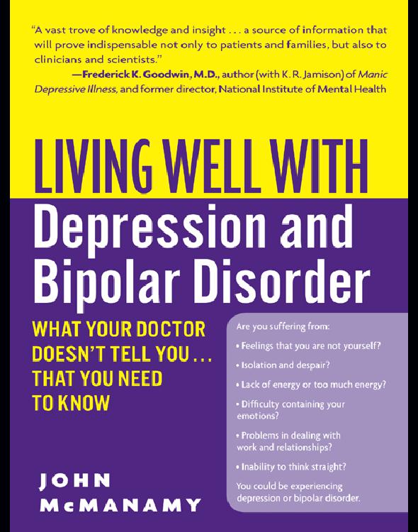 Living Well with Depression and Bipolar Disorder